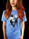 Women's IO Blue Silhouette Soft T-Shirt (S,M,L,XL,XXL) - The Pfeffers