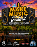 I Make Music Festival Table Reservation (Fits 5 Guests Comfortably)