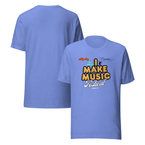 3rd Annual eRock I Make Music Festival Unisex t-shirt
